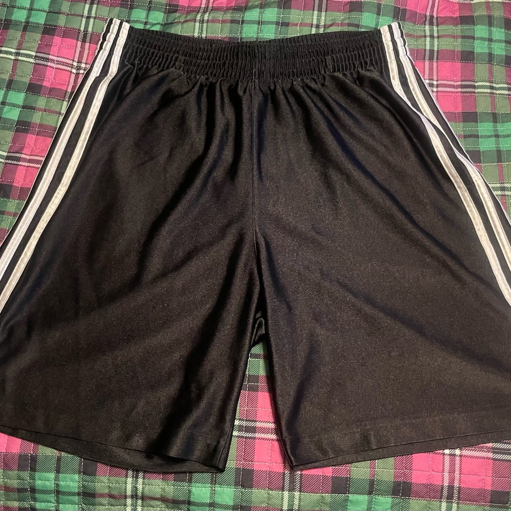 Adidas Black Athletic Shorts